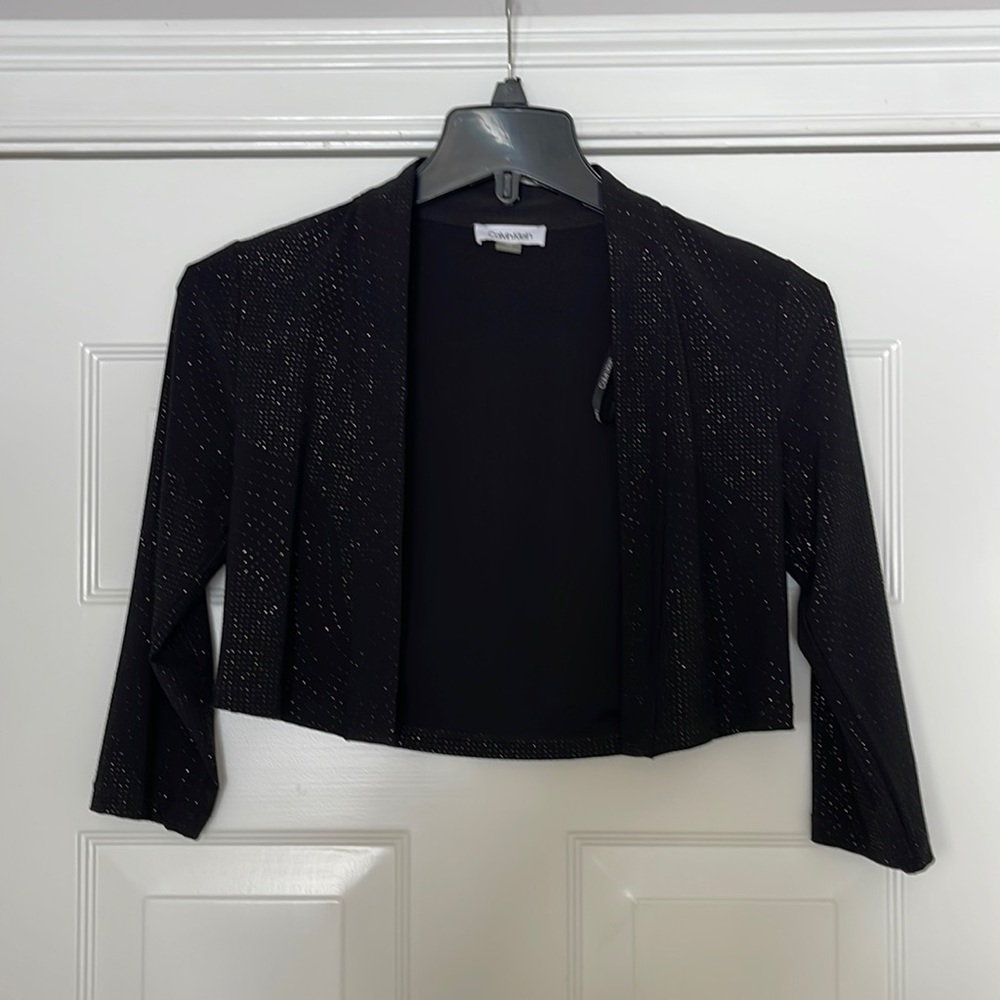Calvin Klein sparkling cropped top